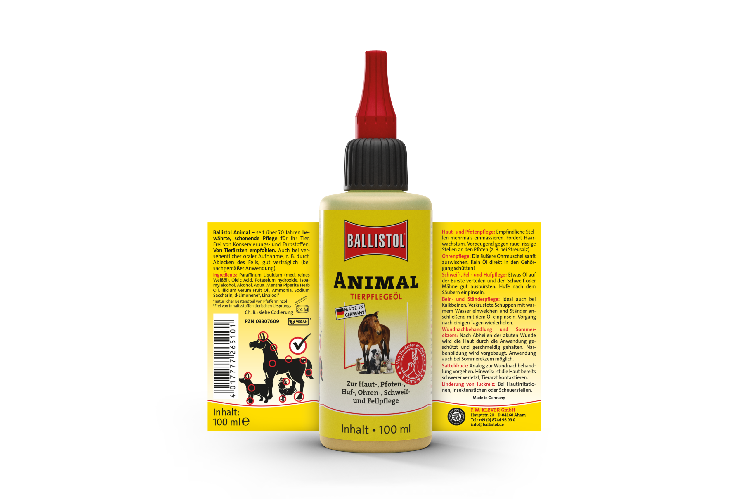 Ballistol Animal Tierpflege 100ml – Bild 2