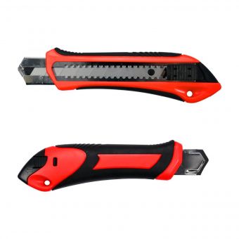 Cuttermesser 18 mm gummierter Griff – Bild 2