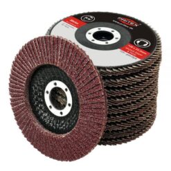 10 Stück Fächerscheiben Korn 80 für Holz & Metall 125mm