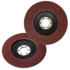 10 Stück Fächerscheiben Korn 80 für Holz & Metall 125mm – Bild 3
