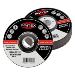 5 Stück Schruppscheiben Inox 125 x 6.0 mm für Edelstahl Metall