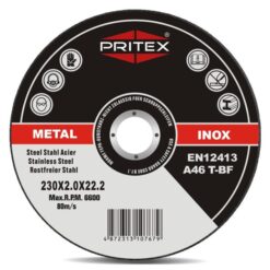 5 Stück Trennscheibe Inox 230 x 1.0 mm für Edelstahl, Blech und Metall