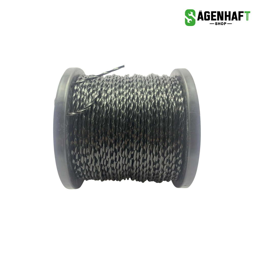 Profi-Mähfaden gedreht (4-Kant) | 2,4 mm x 115 m – Bild 2