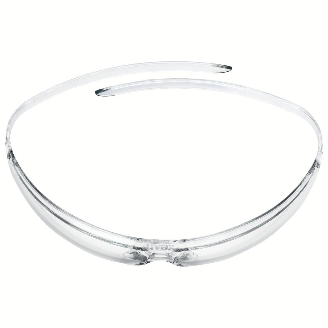 uvex pure-fit Bügelbrille farblos – beschlagfrei, kratzfest, UV400 – Bild 3