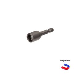 Bit-Stecknuss SW10 10 mm mit Magnet, 50 mm – Innensechskant